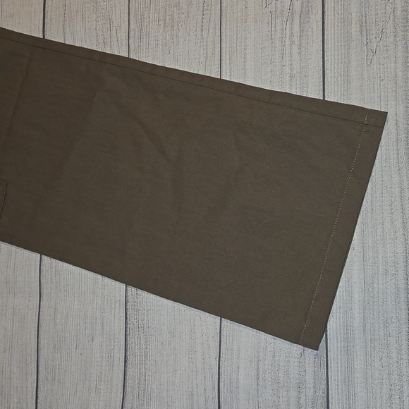 PacSun Kendall & Kylie Canvas Pull-On Cargo Pants Olive Green Size S NWOT - Picture 8 of 13